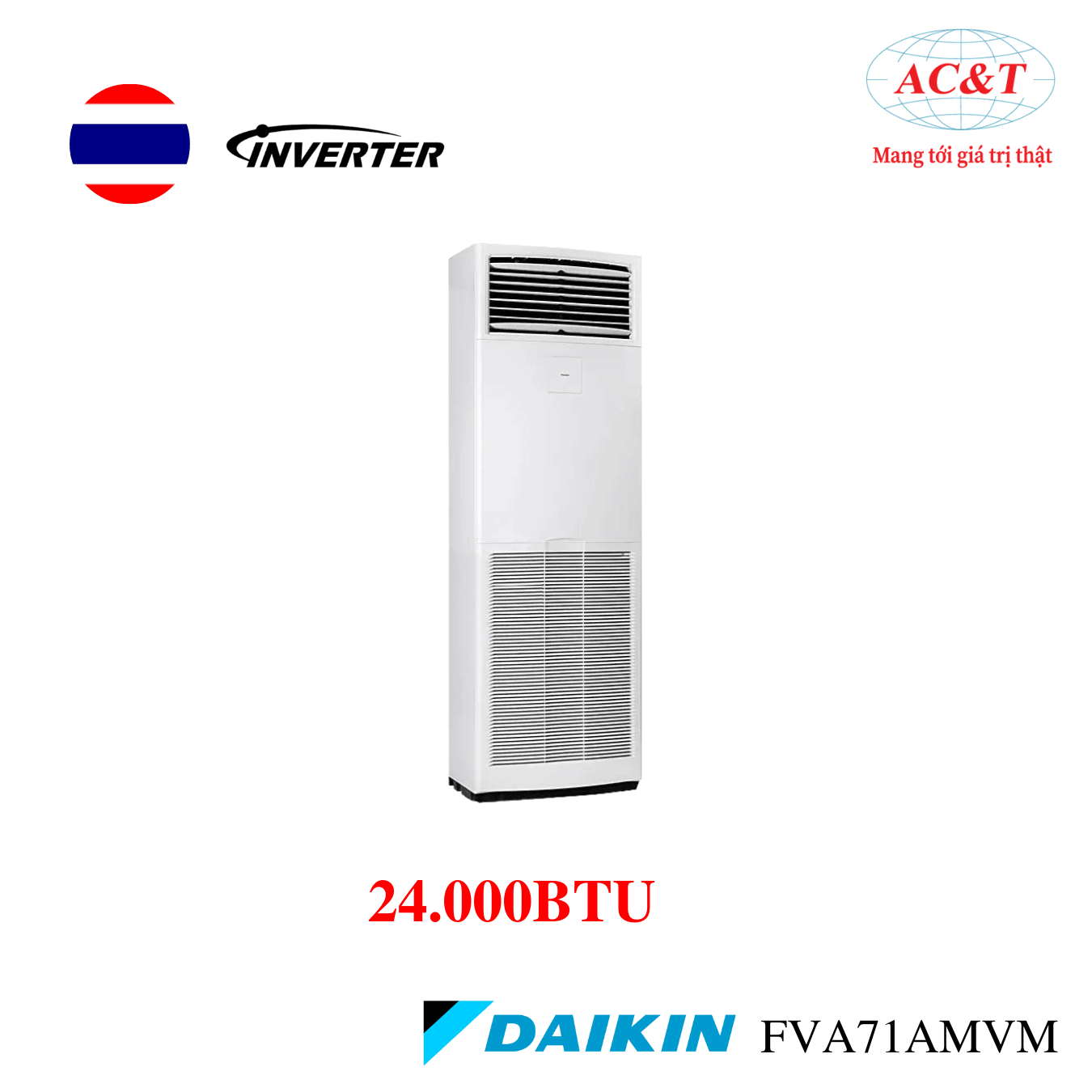 Điều hòa tủ đứng Daikin FVA71AMVM 24000BTU