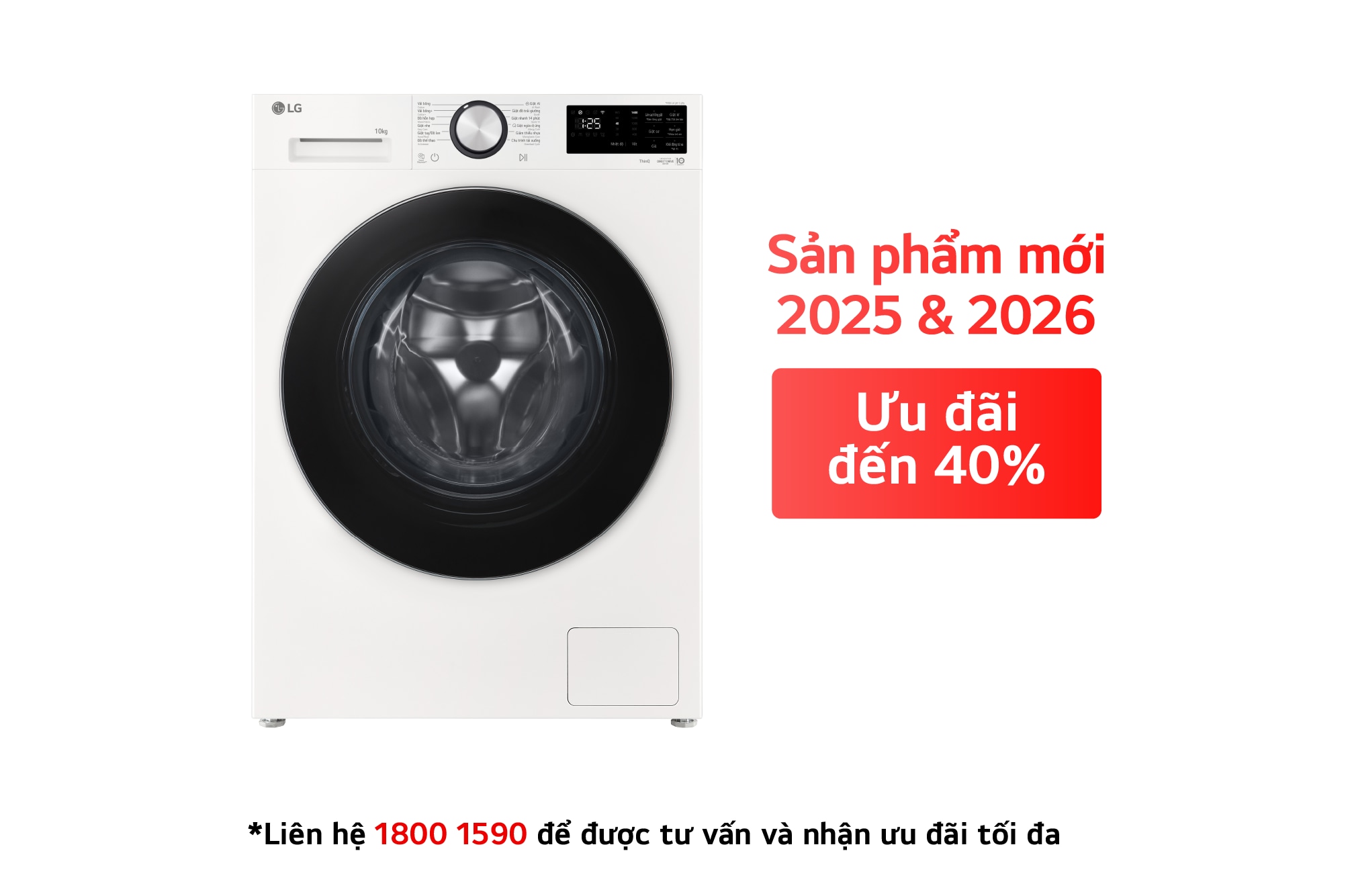Máy giặt LG FX1410N5W 10kg cửa ngang