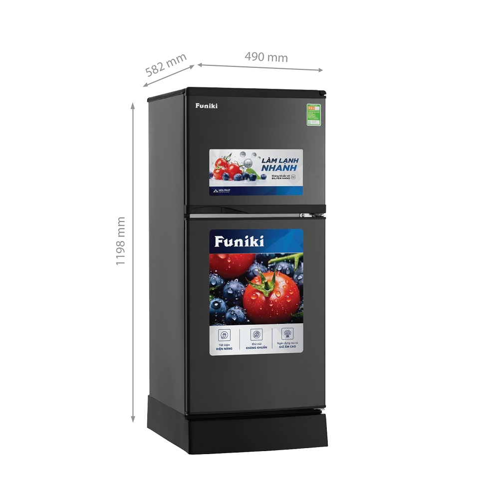 Tủ lạnh Funiki FR-125CI.1 120L 2 cánh