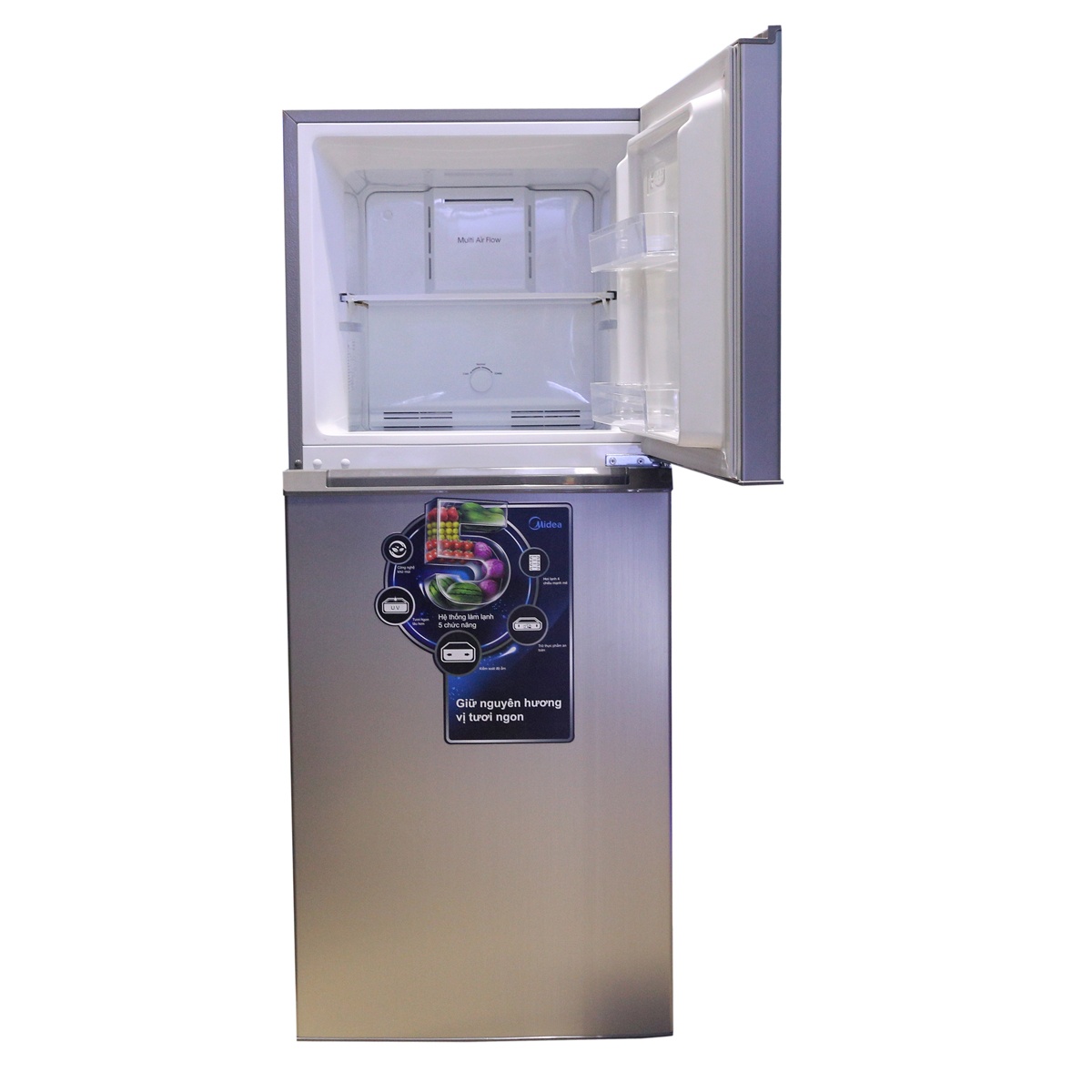 Tủ lạnh Midea MRD-255FWES 207L 2 cánh